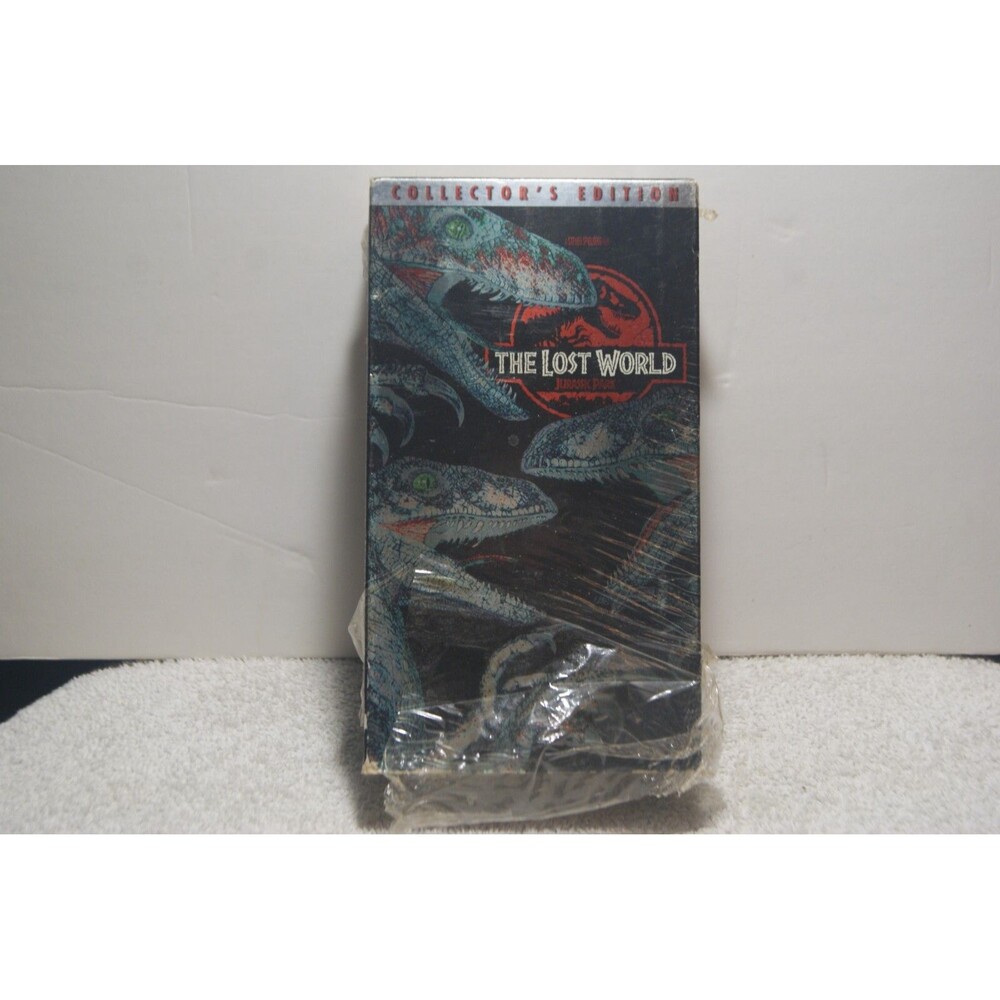 The Lost World: Jurassic Park (VHS, 2000, Collectors Edition) Action Dinosaurs